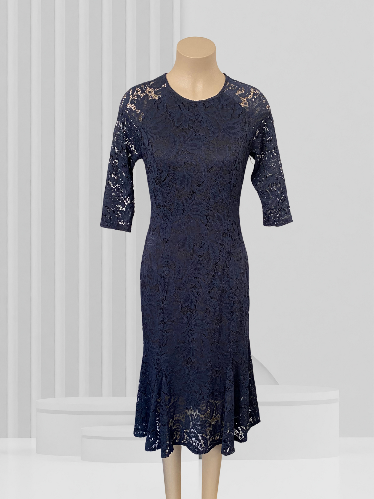 ELLA J Navy Dress Size 12