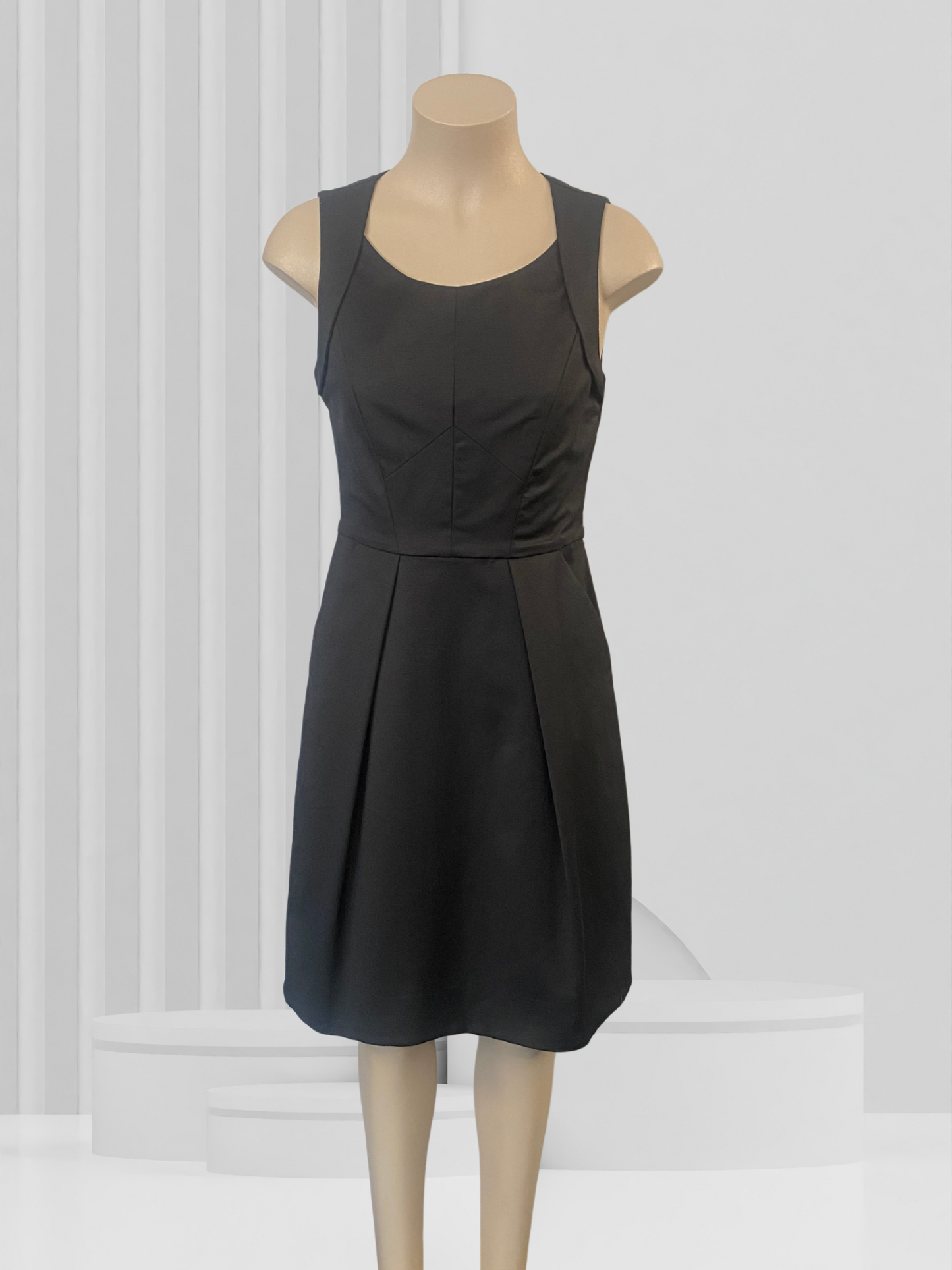 VERONIKA MAINE Black Dress Size 8