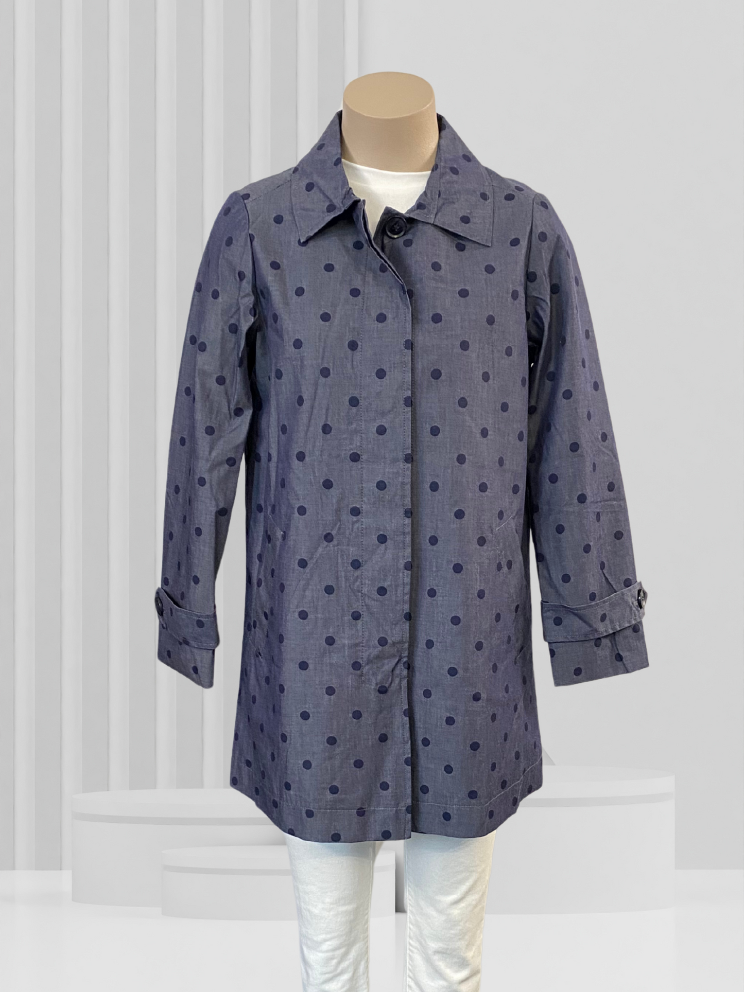 ELLA J Blue Jacket Size 10
