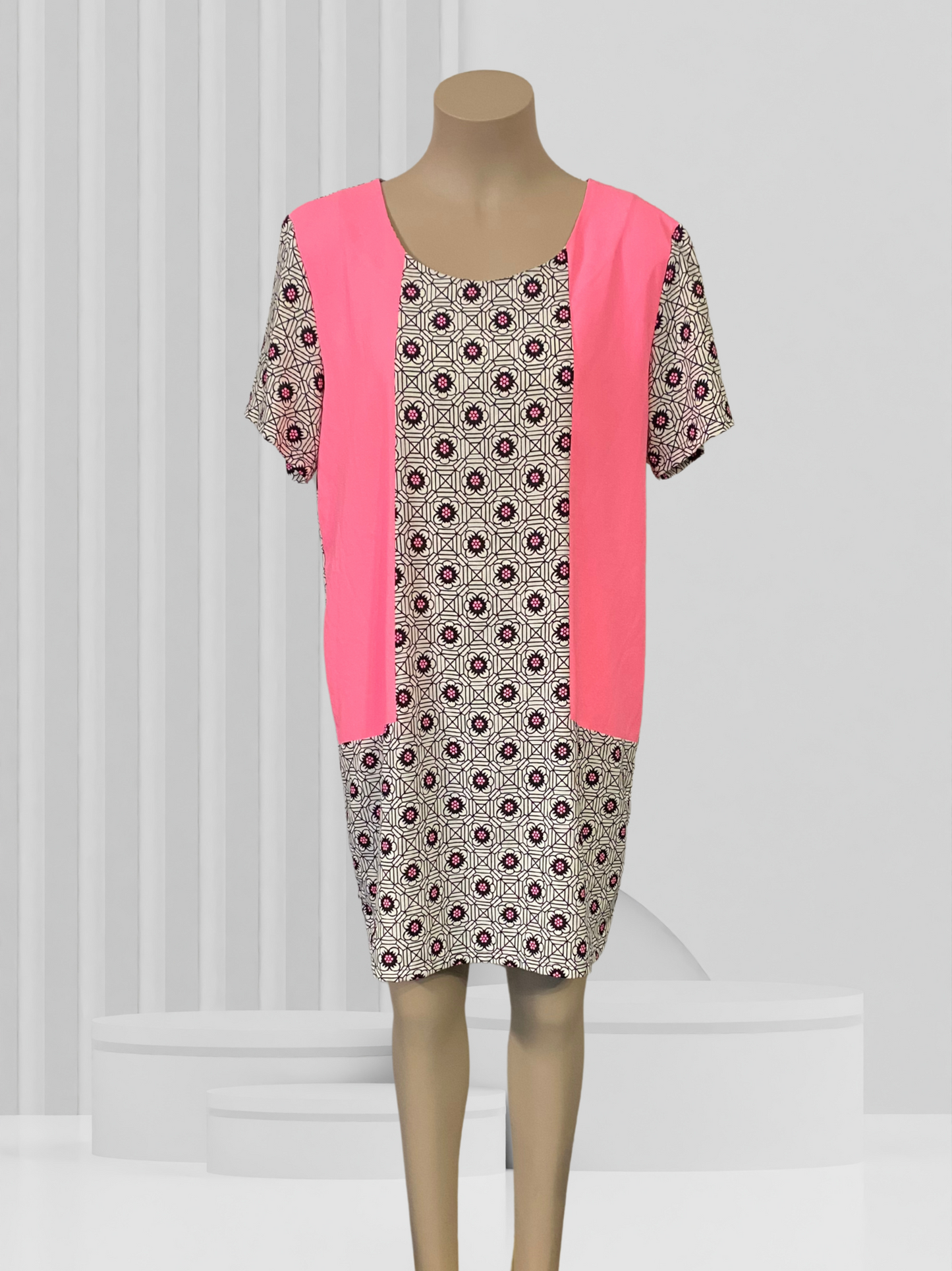 AUGUSTINE Pink Dress Size XL