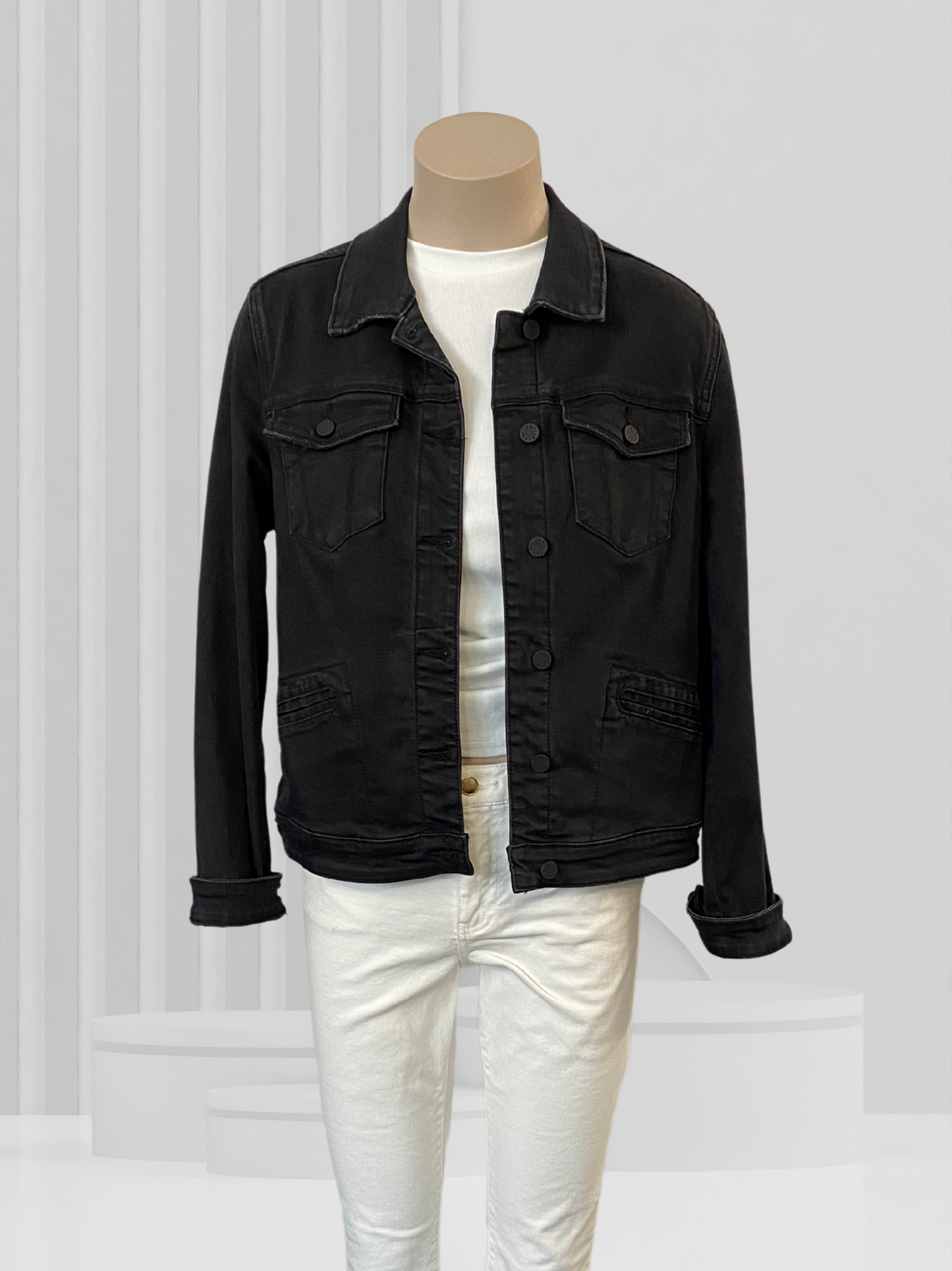 JUST JEANS Black Jacket Size 14