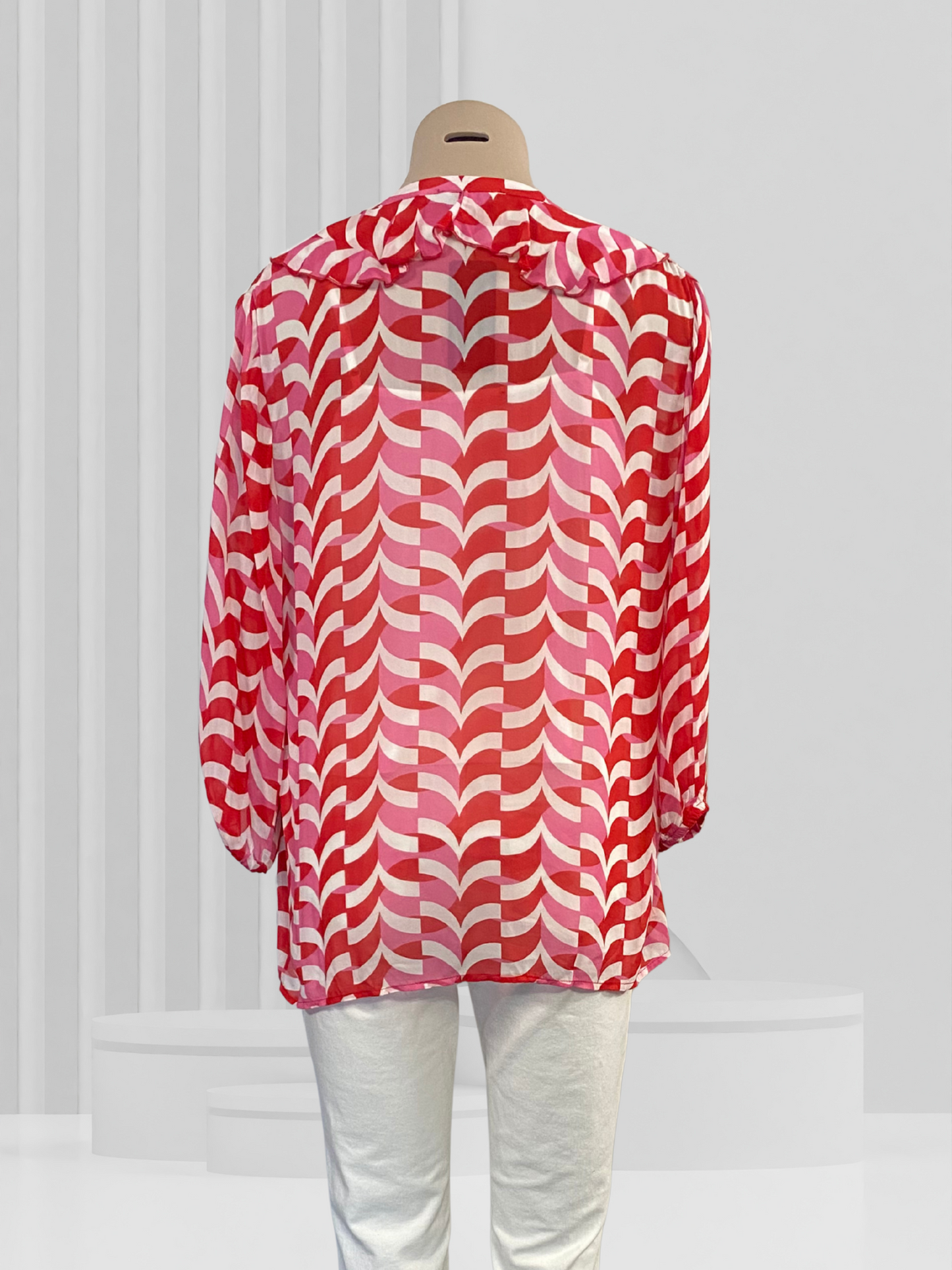 FATE + BECKER Pink Top Size 14