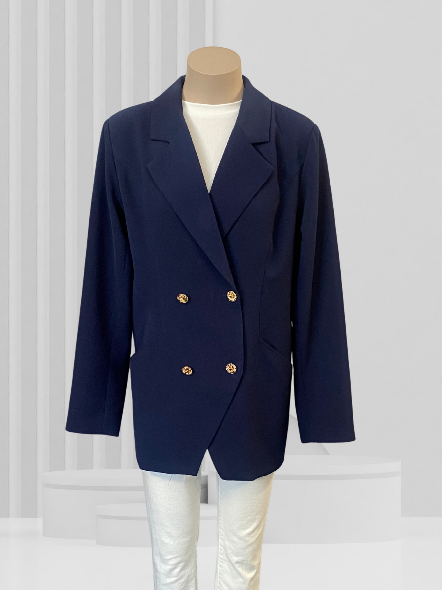 PRETTY BASICS BY AUGUSTINE Navy Jacket Size L