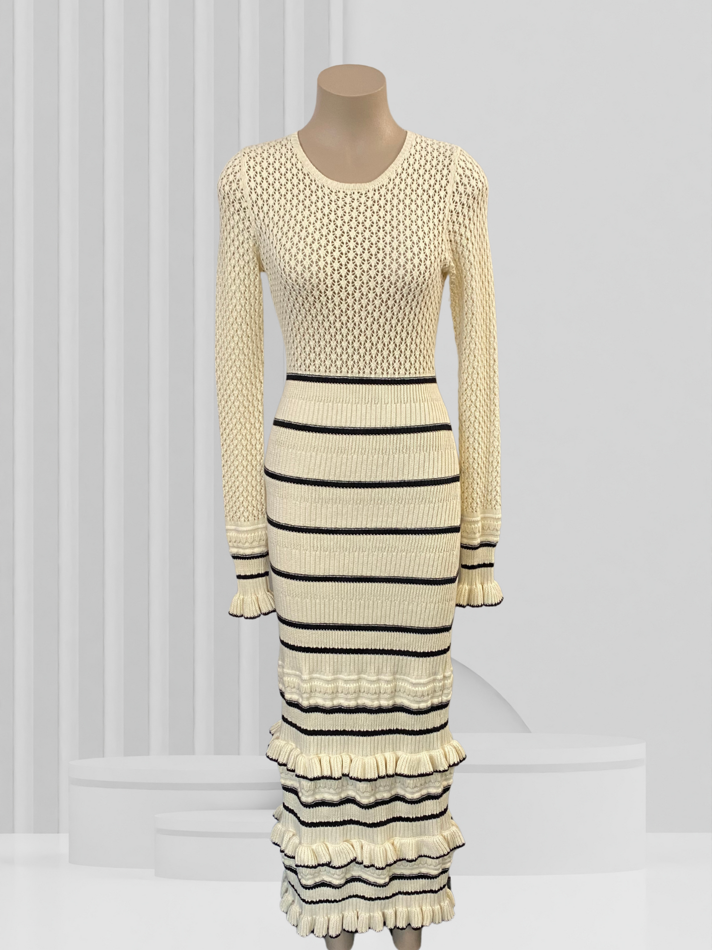 KIVARI Cream Dress Size 10
