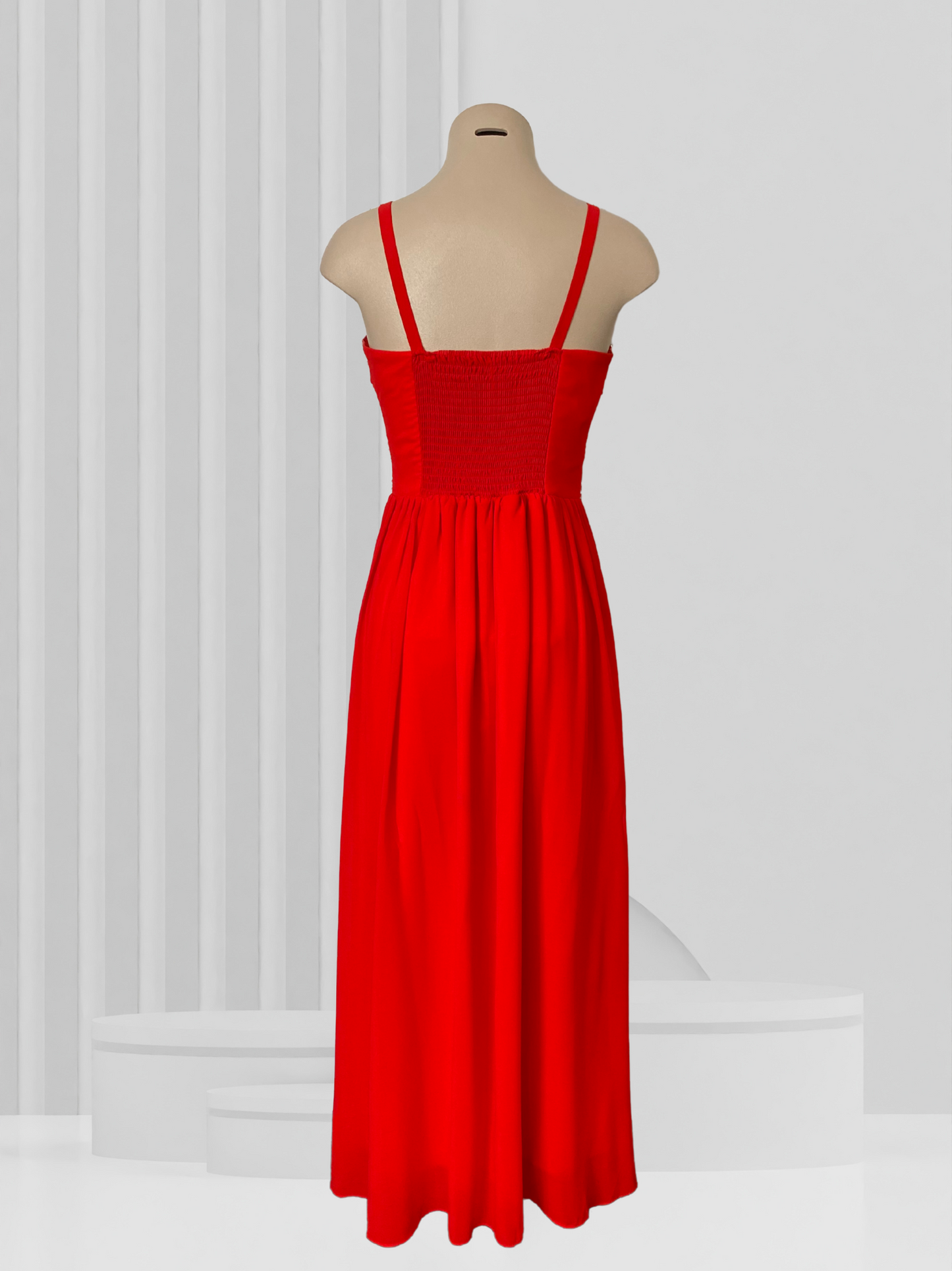 MISS ANNE Red Dress Size L(12)