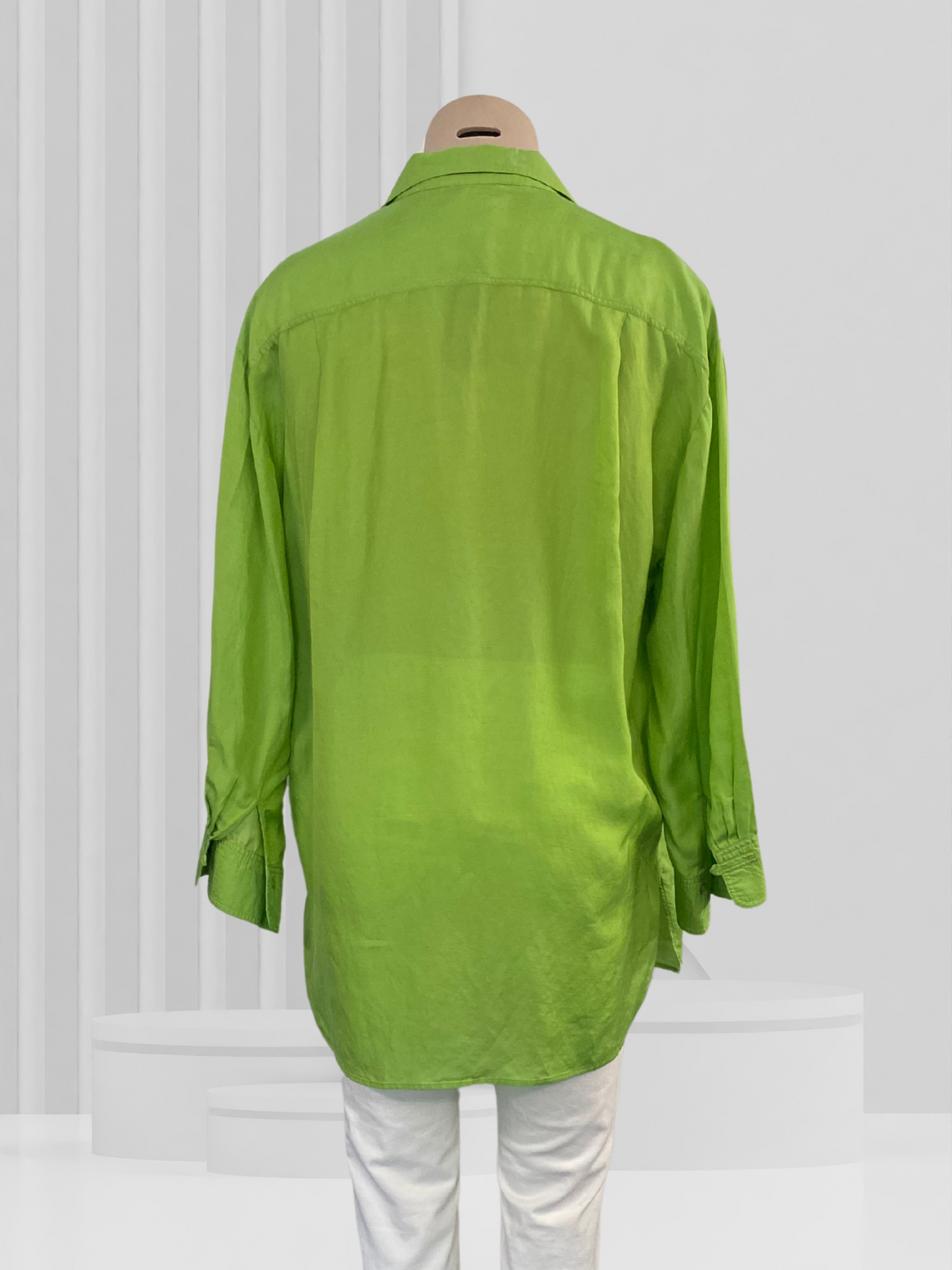 MASSIMO DUTTI Green Top Size S