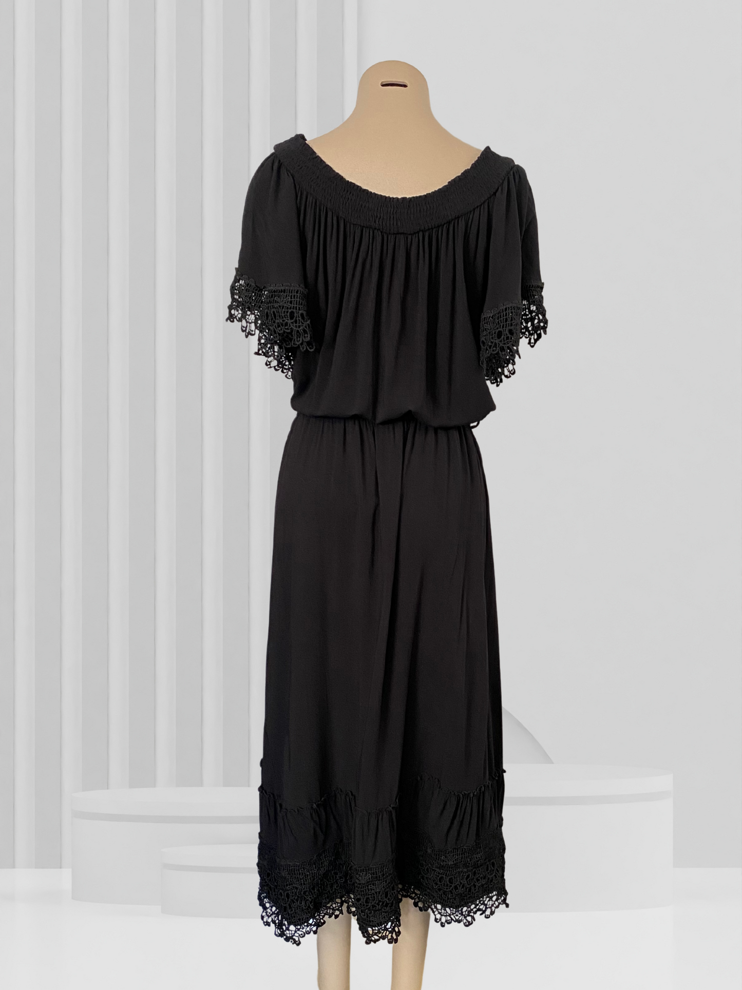 CITY CHIC Black Dress Size S