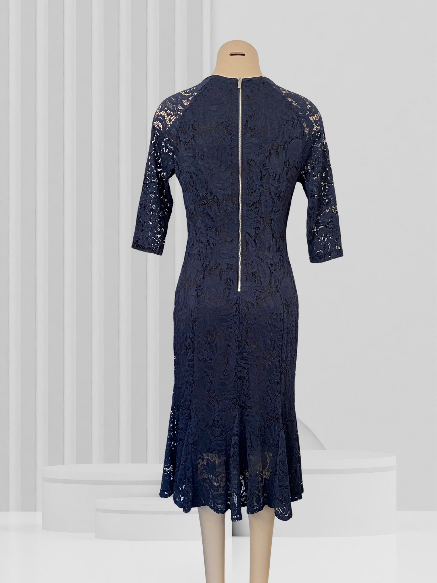 ELLA J Navy Dress Size 12