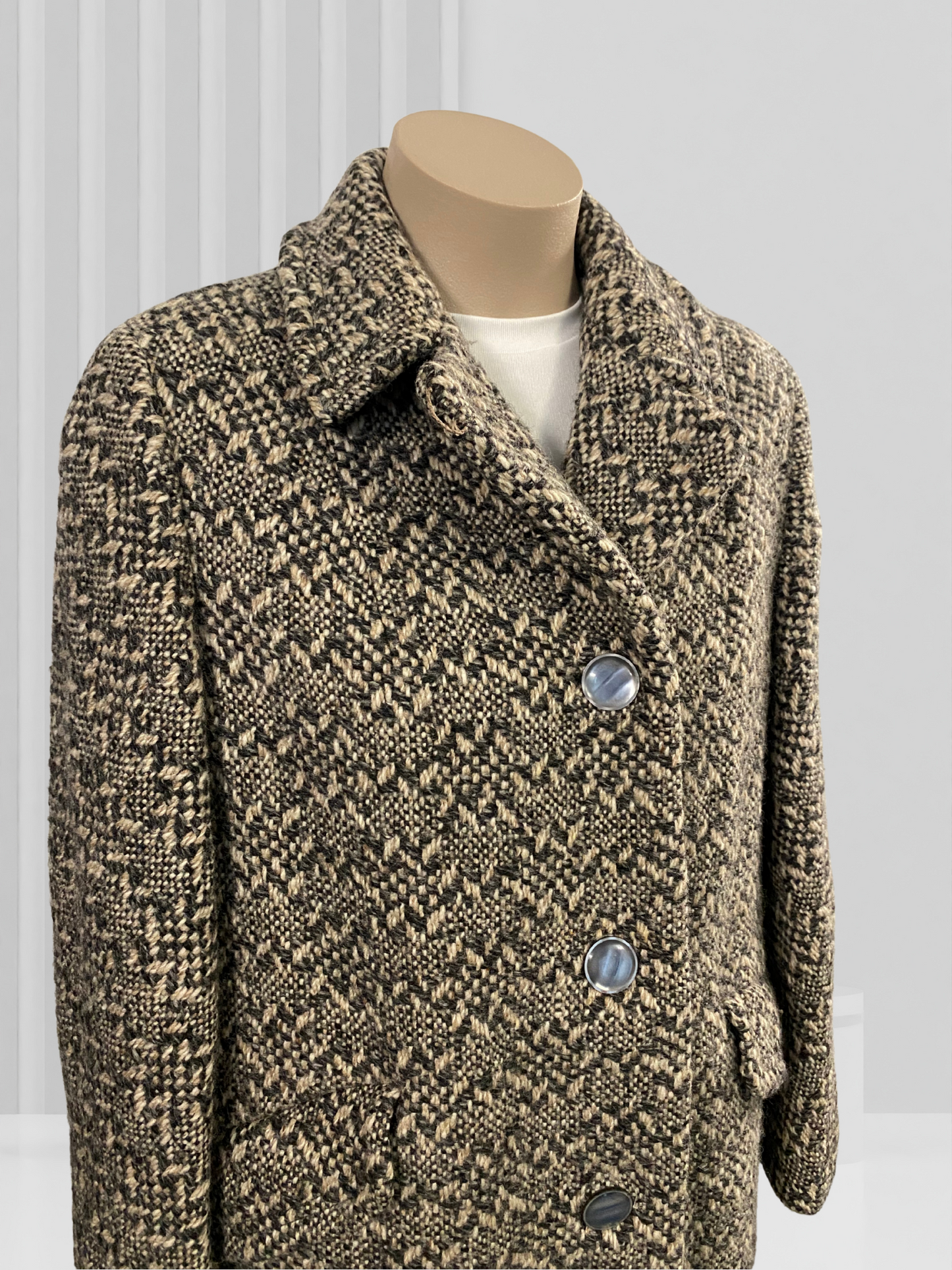 EASTEX Vintage Brown Coat Size 14?