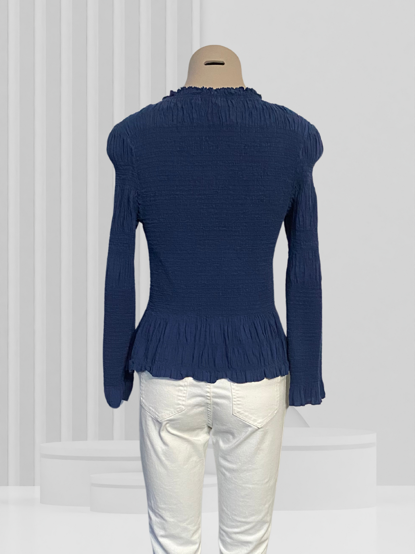 ZAFINA Blue Top Size 12