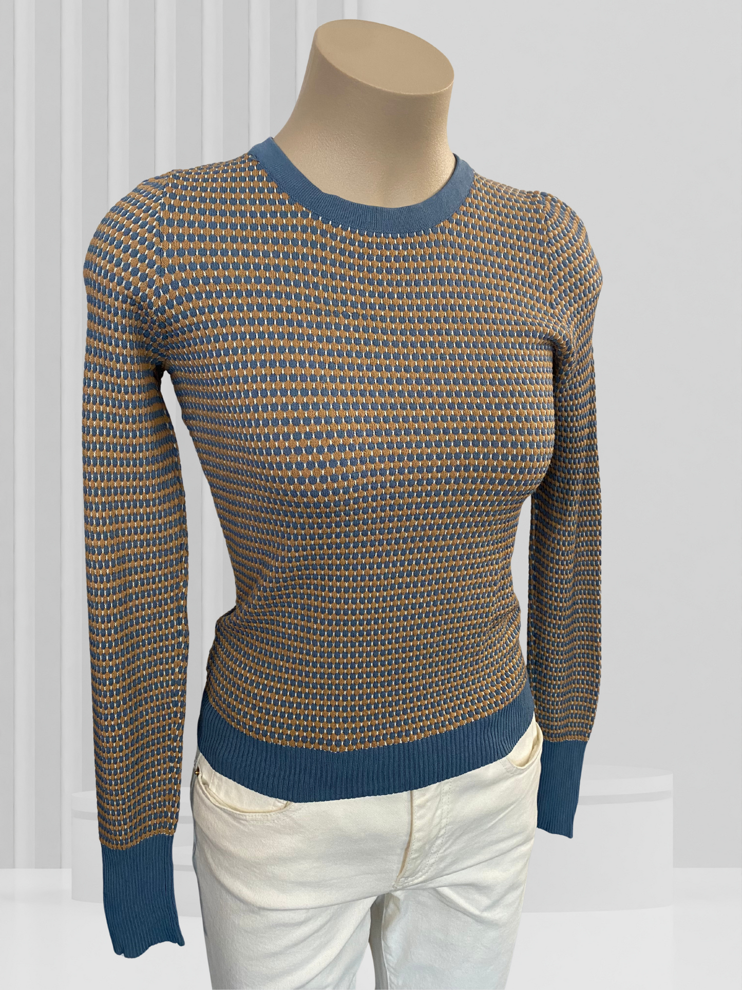 ZARA Blue Top Size S