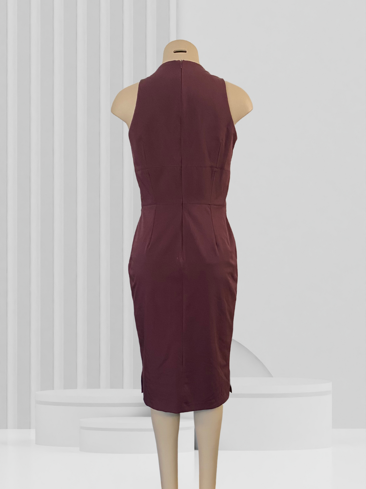 MNG Burgundy Dress Size 14