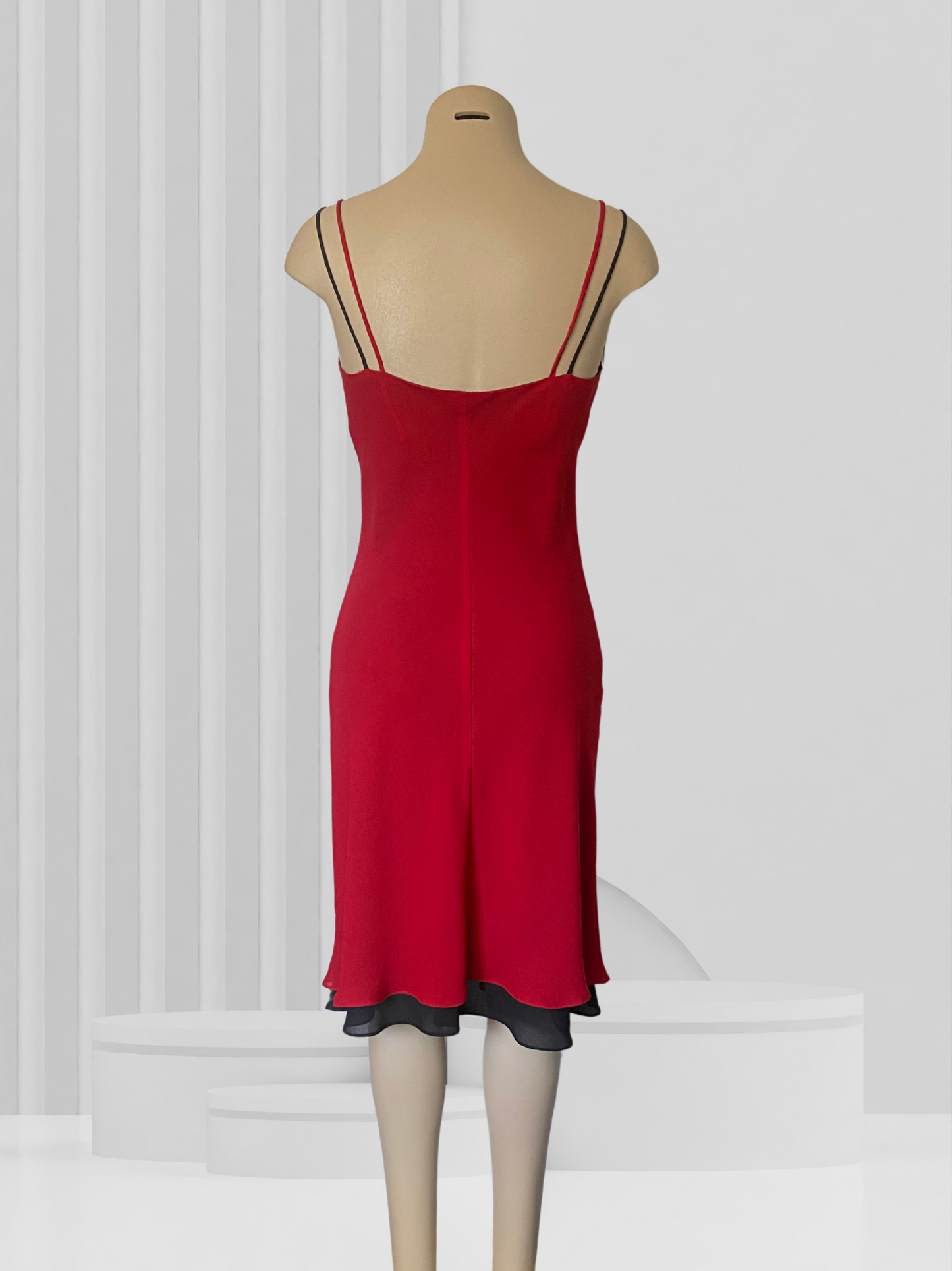 PURPLE PATCH Red Dress Size 10