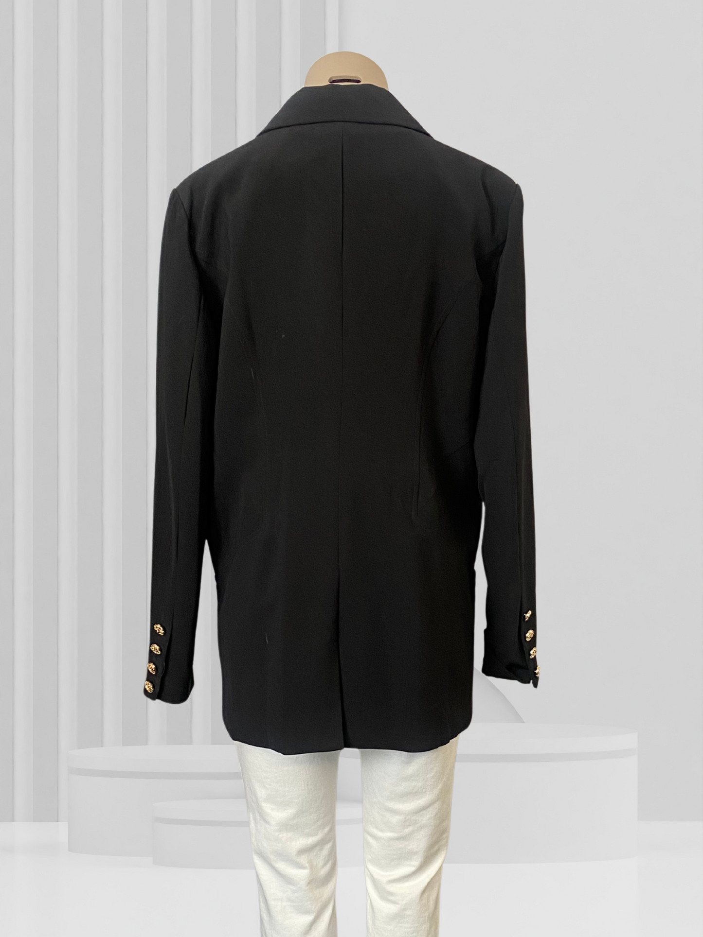 PRETTY BASICS BY AUGUSTINE Black Jacket Size L