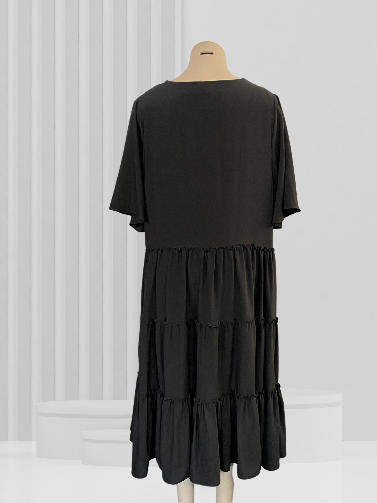 FRIDAY FLAMINGO Black Dress Size 4 (20)