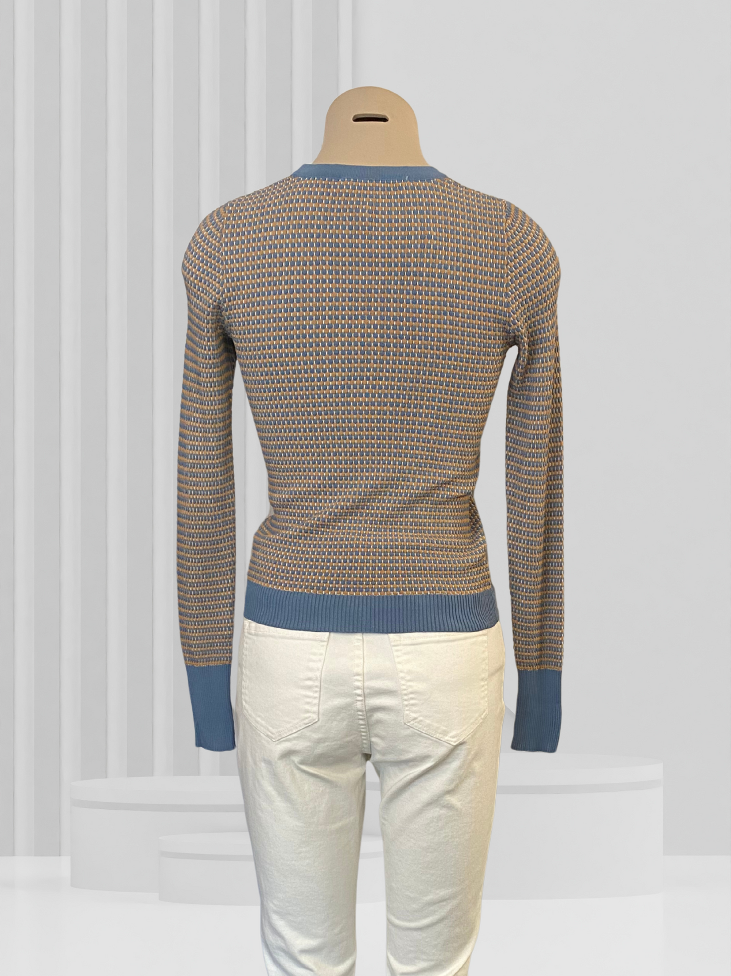 ZARA Blue Top Size S