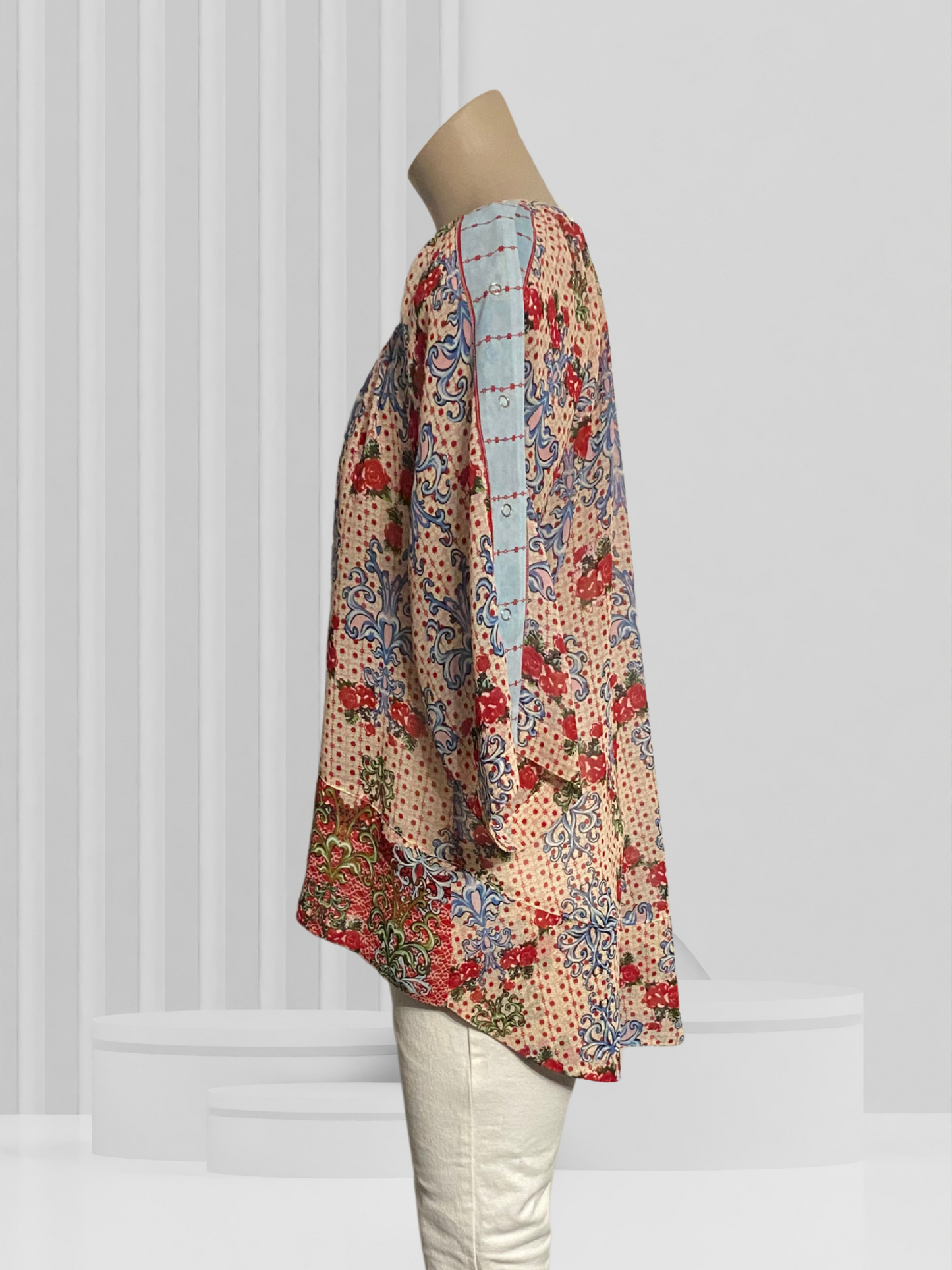 LIBERTINE Red Floral Top Size 14