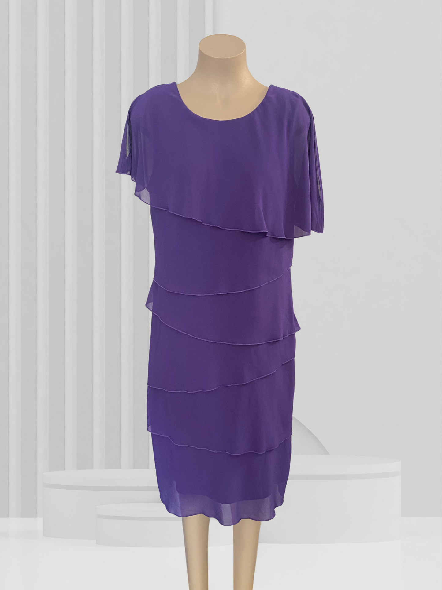 MERRIC Purple Dress Size 14 - BNWT