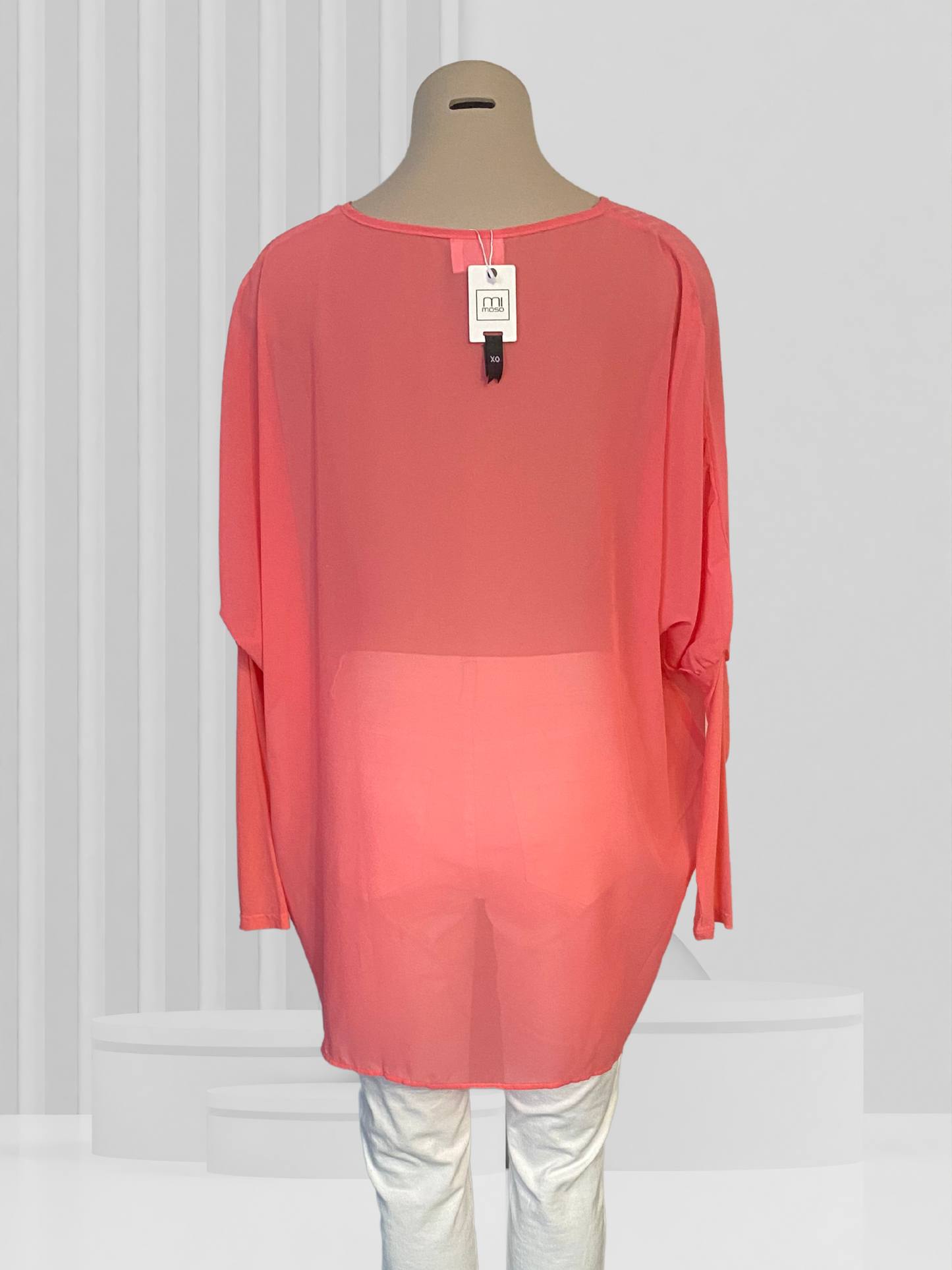 MIMOSA Coral Top Size 12 - BNWT