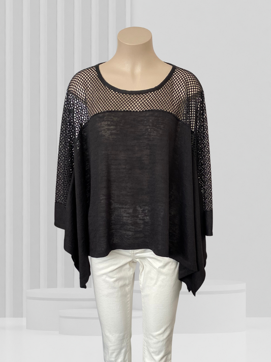 CASAMIA Grey Top Size S