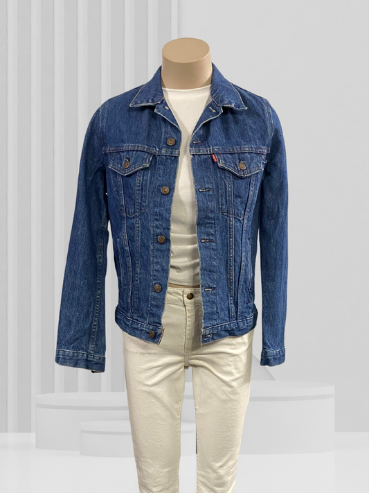 LEVI's Blue Denim Jacket Size 36 (S)