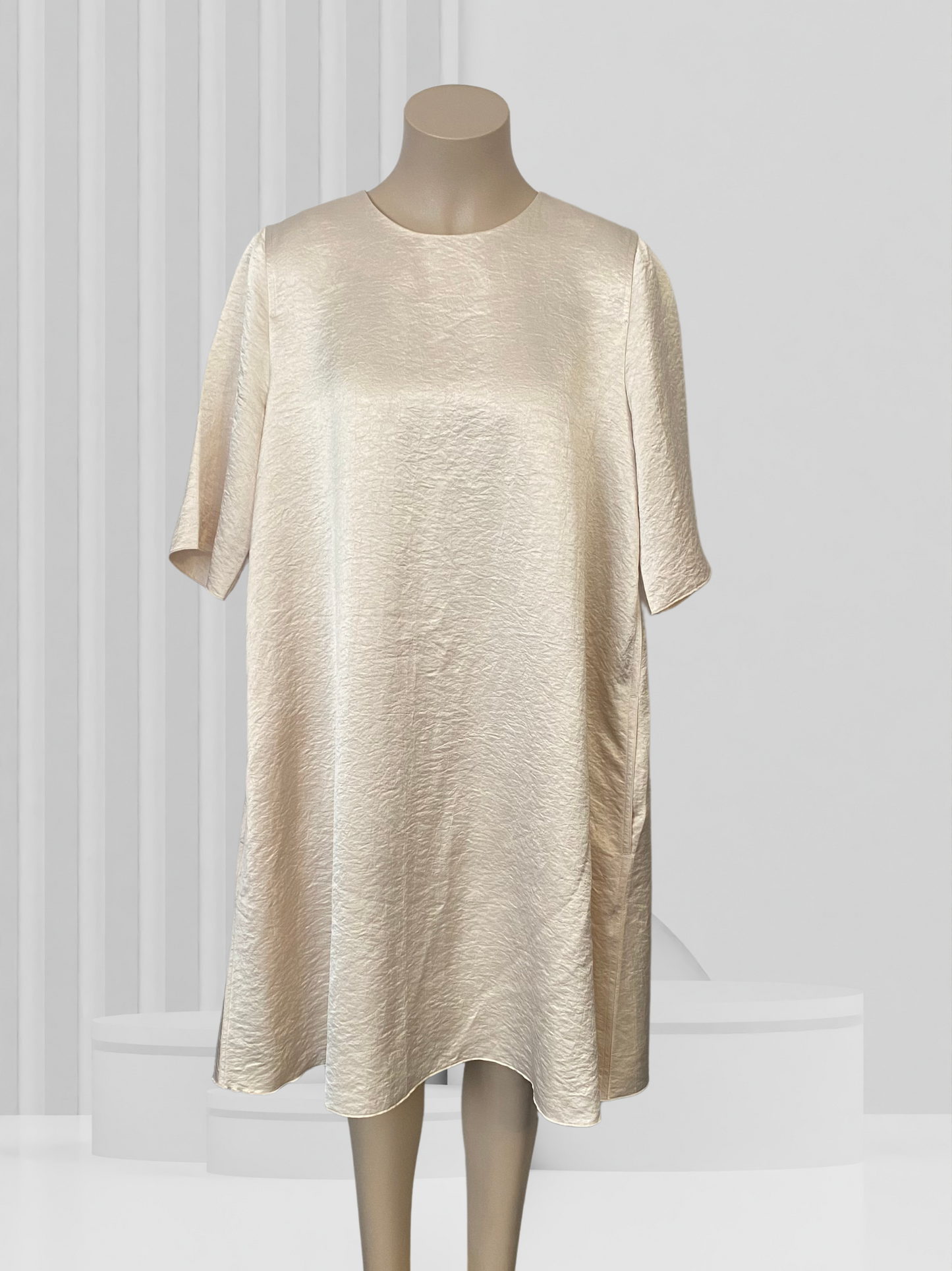 COS Gold Dress Size 42 (14)