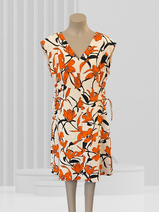 VERONIKA MAINE Orange Dress Size 14