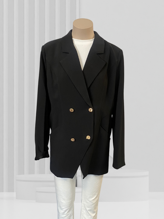 PRETTY BASICS BY AUGUSTINE Black Jacket Size L