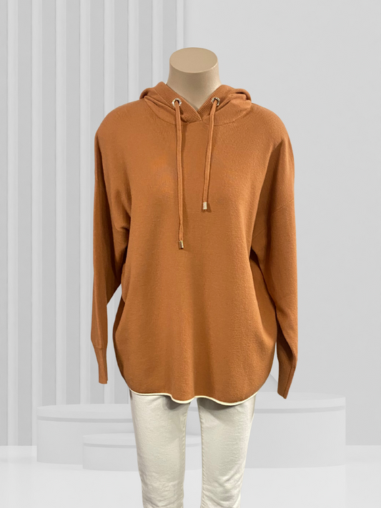 MOKE LOUNGE Brown Top Size XL - BNWT