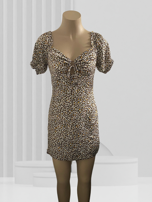 JORGE. Animal Print Dress Size 8