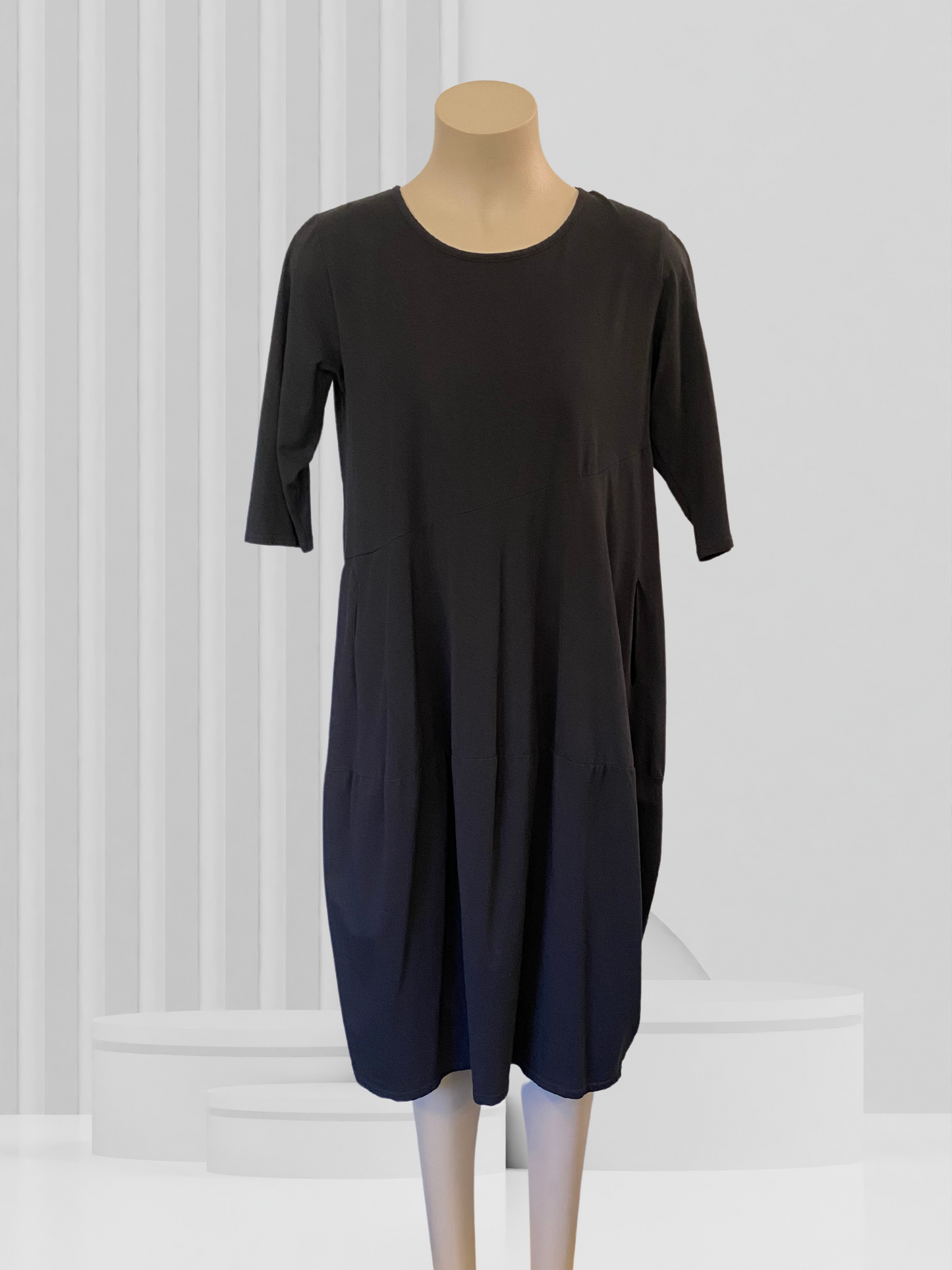 TIRELLI Black Dress Size S