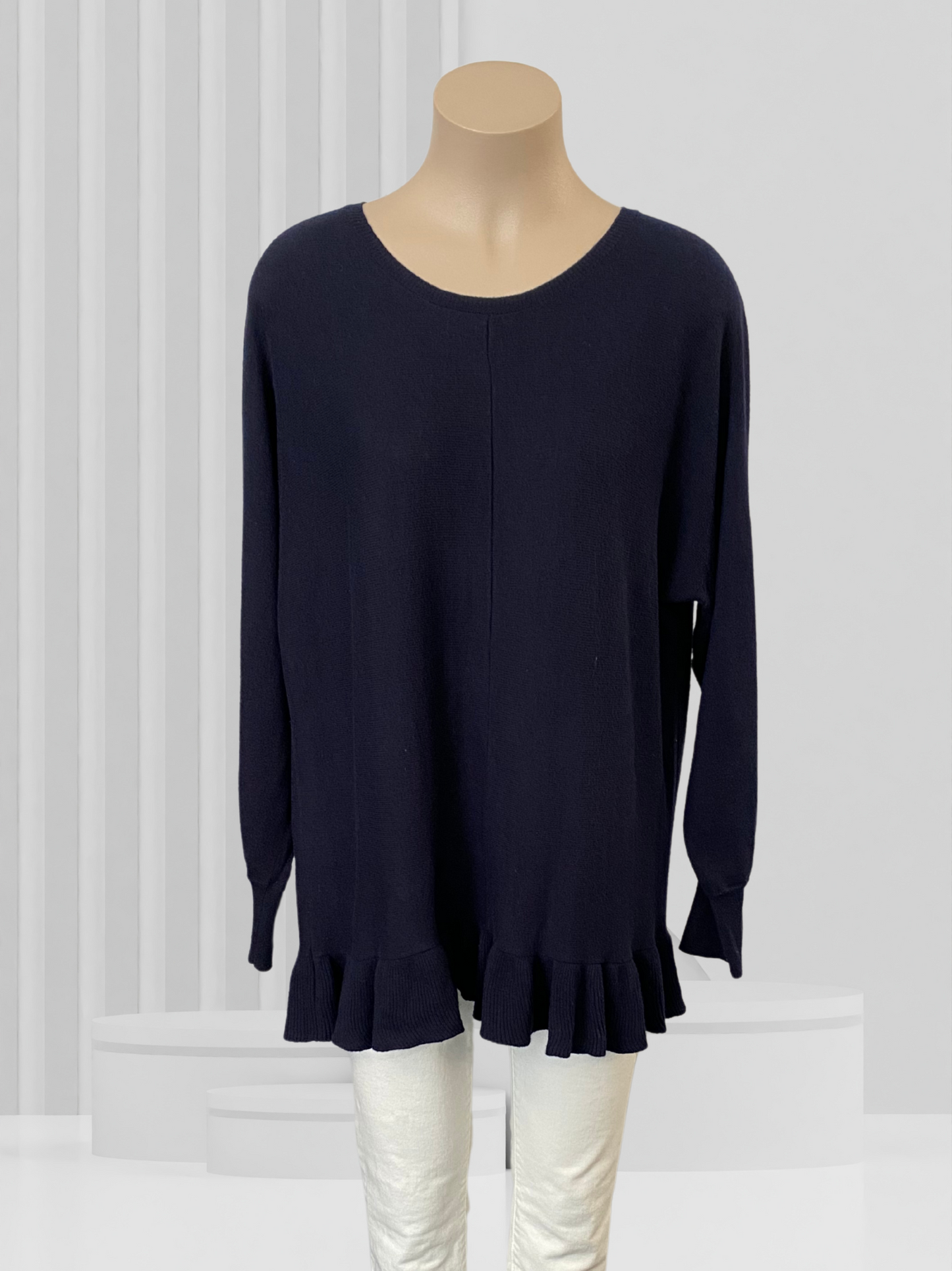 SEED Navy Top Size L