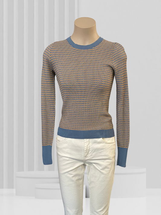ZARA Blue Top Size S