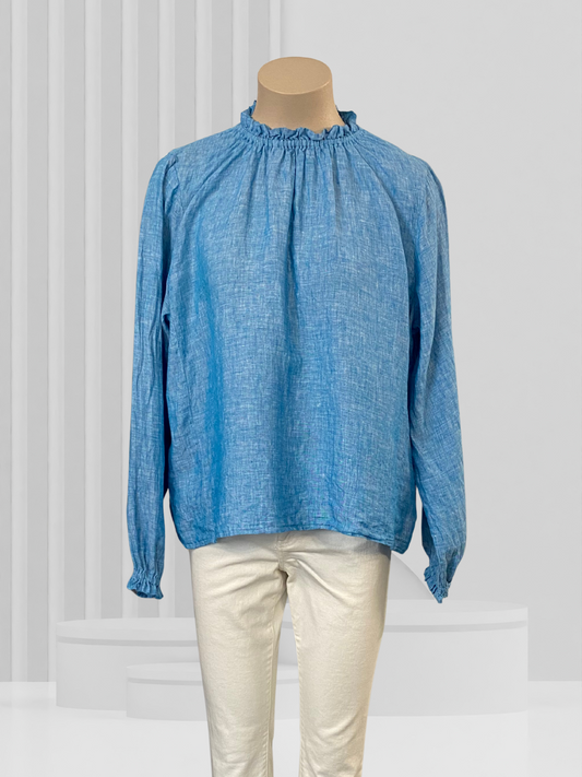 MAX Blue Top Size 10