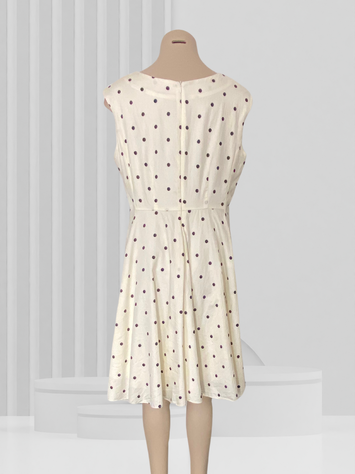 JOULES Cream Dress Size 16