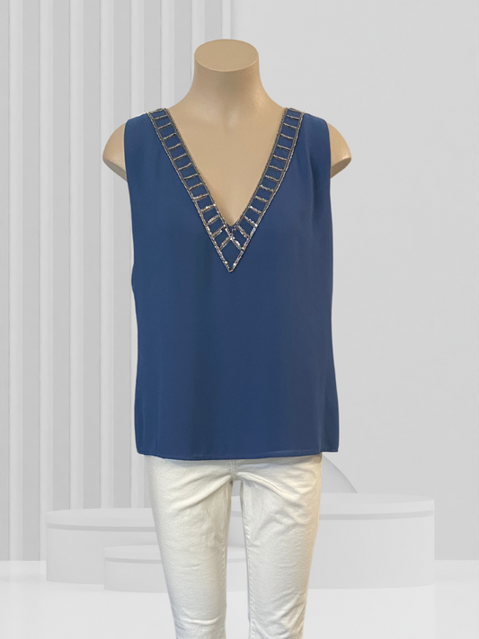 MAX Blue Top Size 12