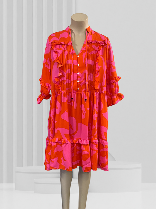 LEONI Pink Dress Size 10 BNWT