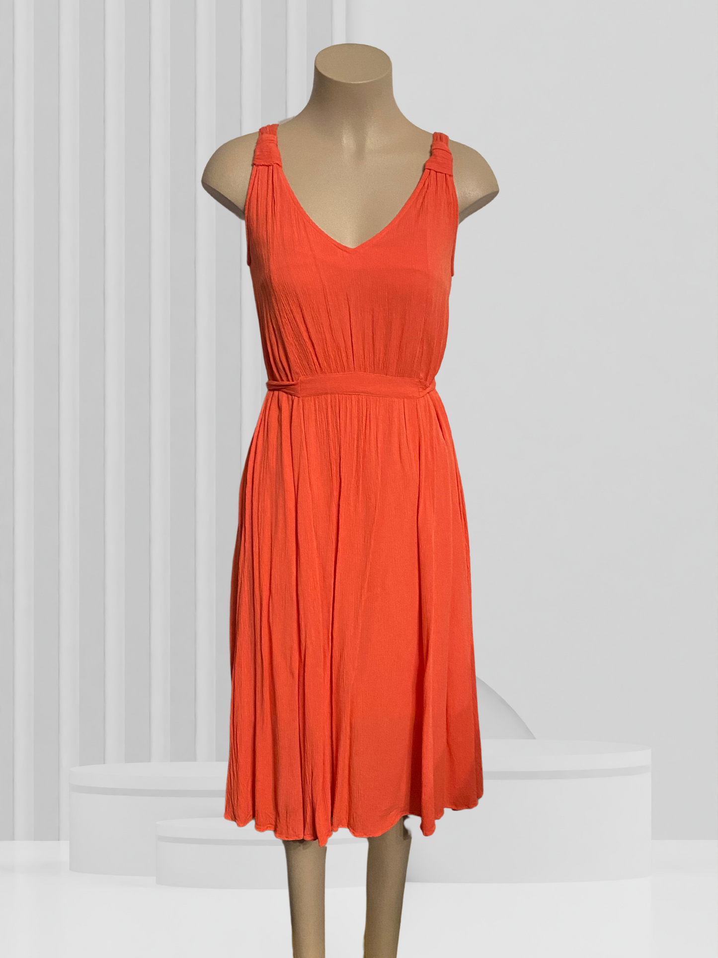 MAX Orange Dress Size 8