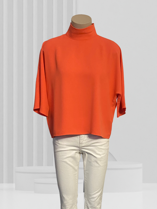 UNIQLO Orange Top Size M