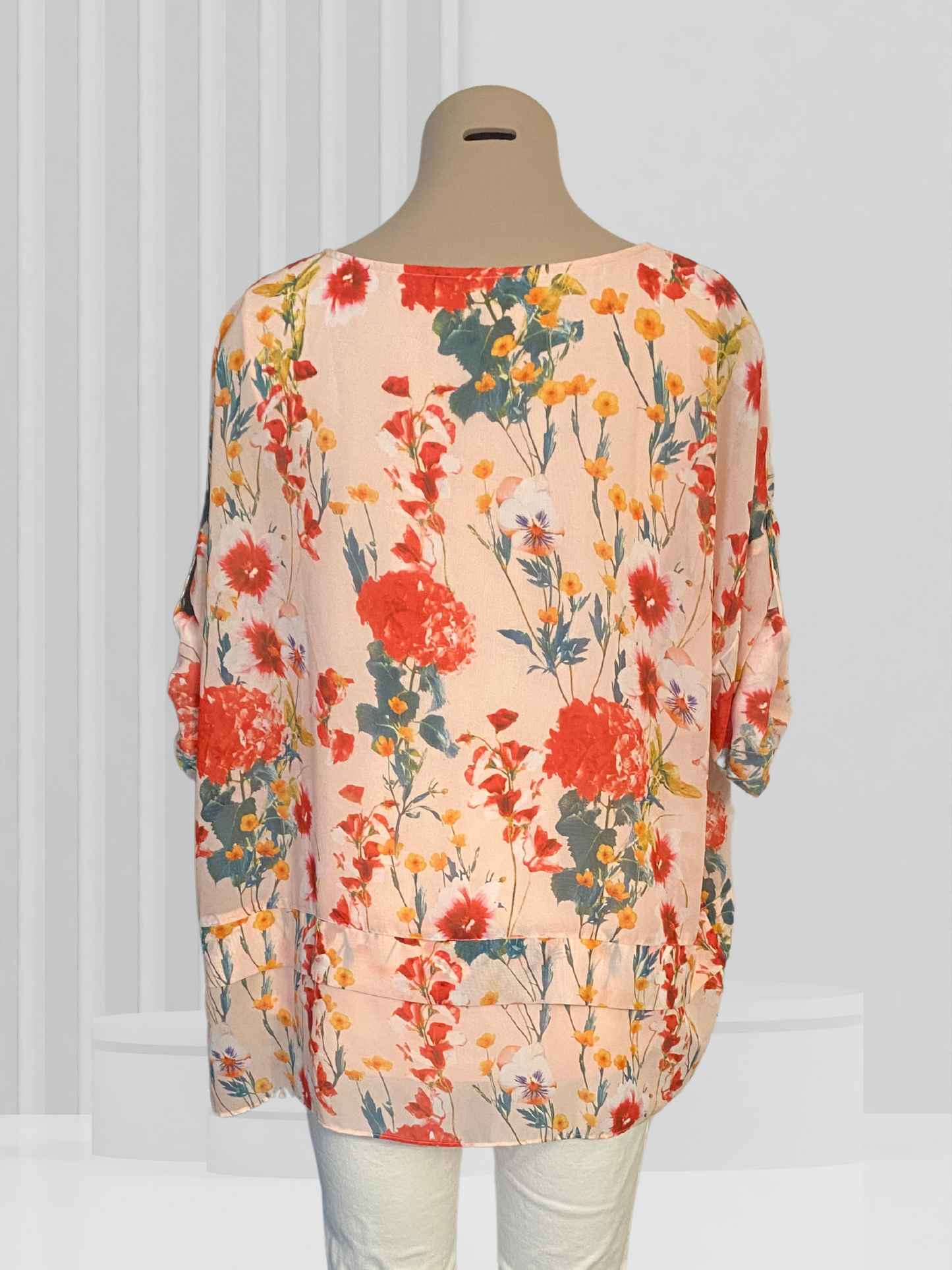 MEMO Floral Top Size 10