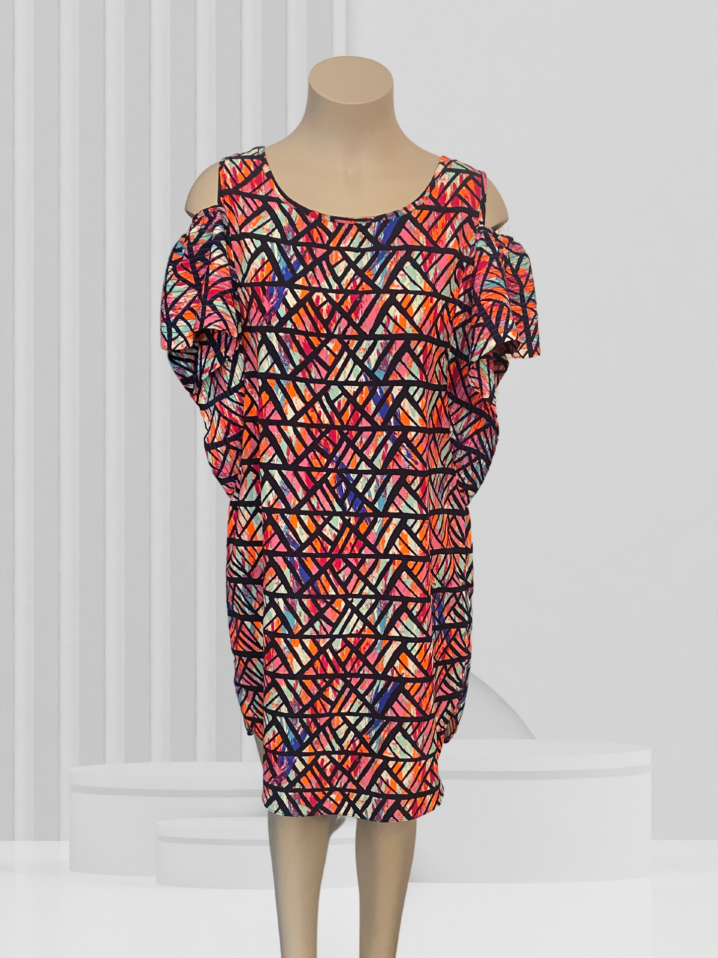 AUGUSTINE Multicoloured Dress Size M