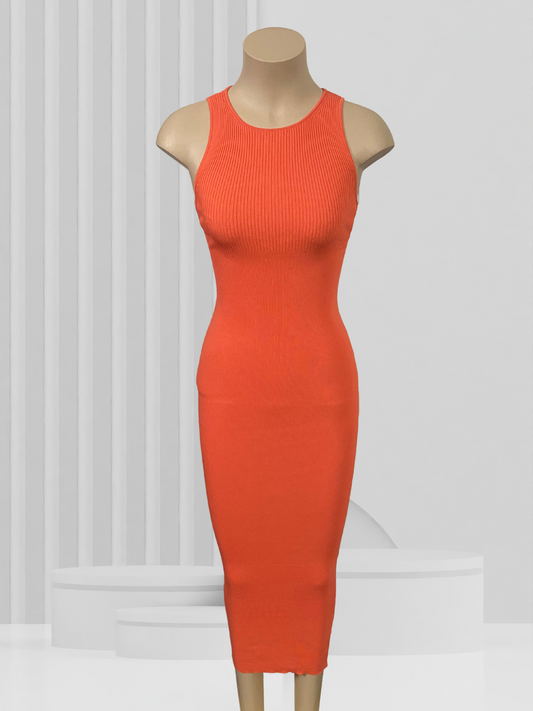 MADSON THE LABEL Orange Dress Size S BNWT