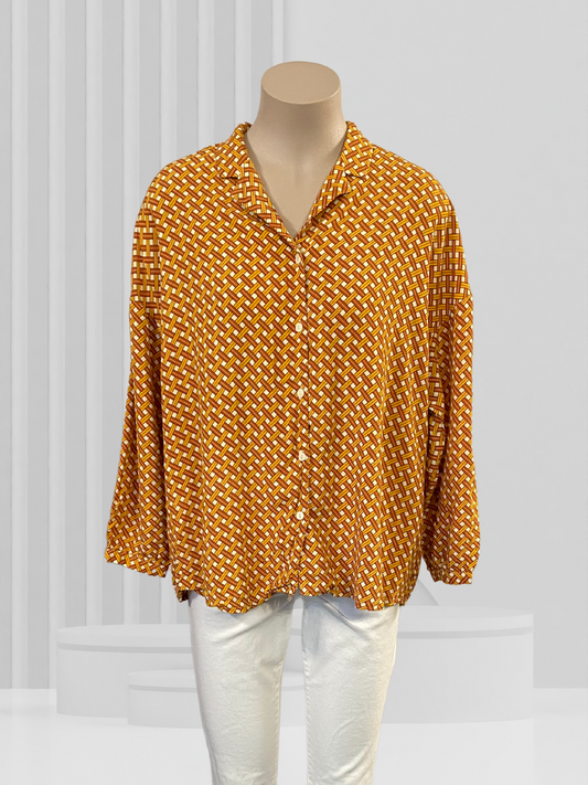 NICE THINGS PALOMA S Brown Top Size 40 (12)
