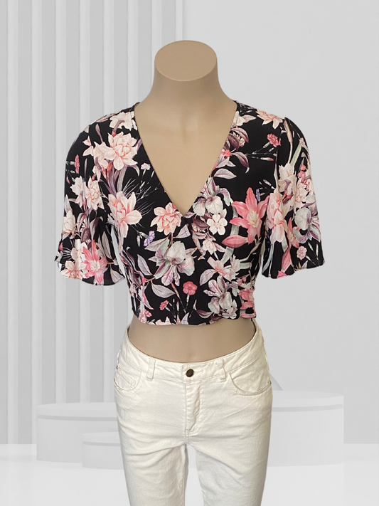 FOREVER NEW Floral Top Size 8