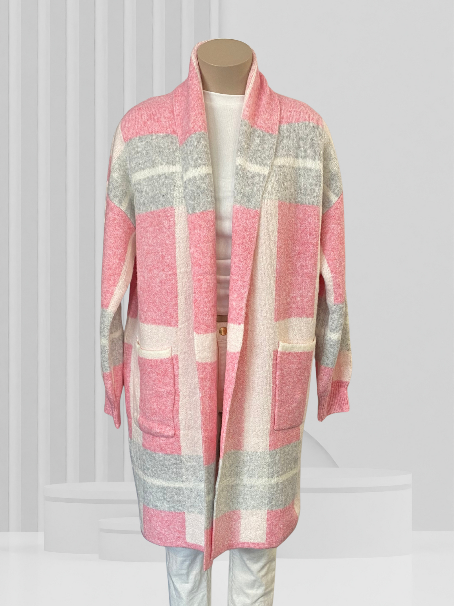 VINE APPAREL Pink Cardigan Size M/L - BNWoT
