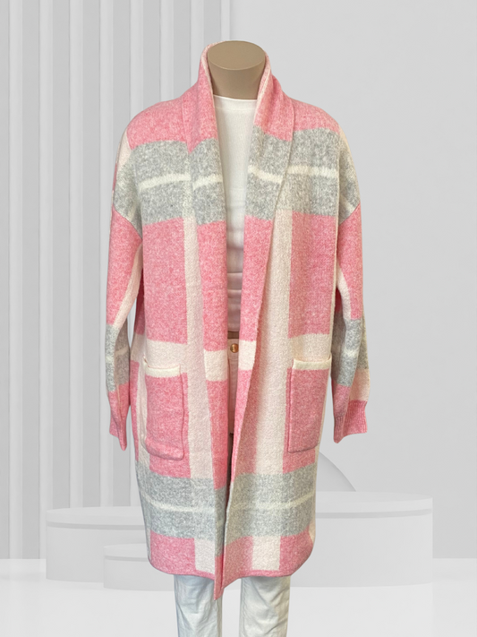 VINE APPAREL Pink Cardigan Size M/L - BNWoT