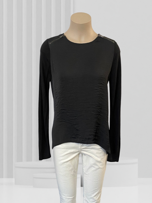 WITCHERY Black Top Size S