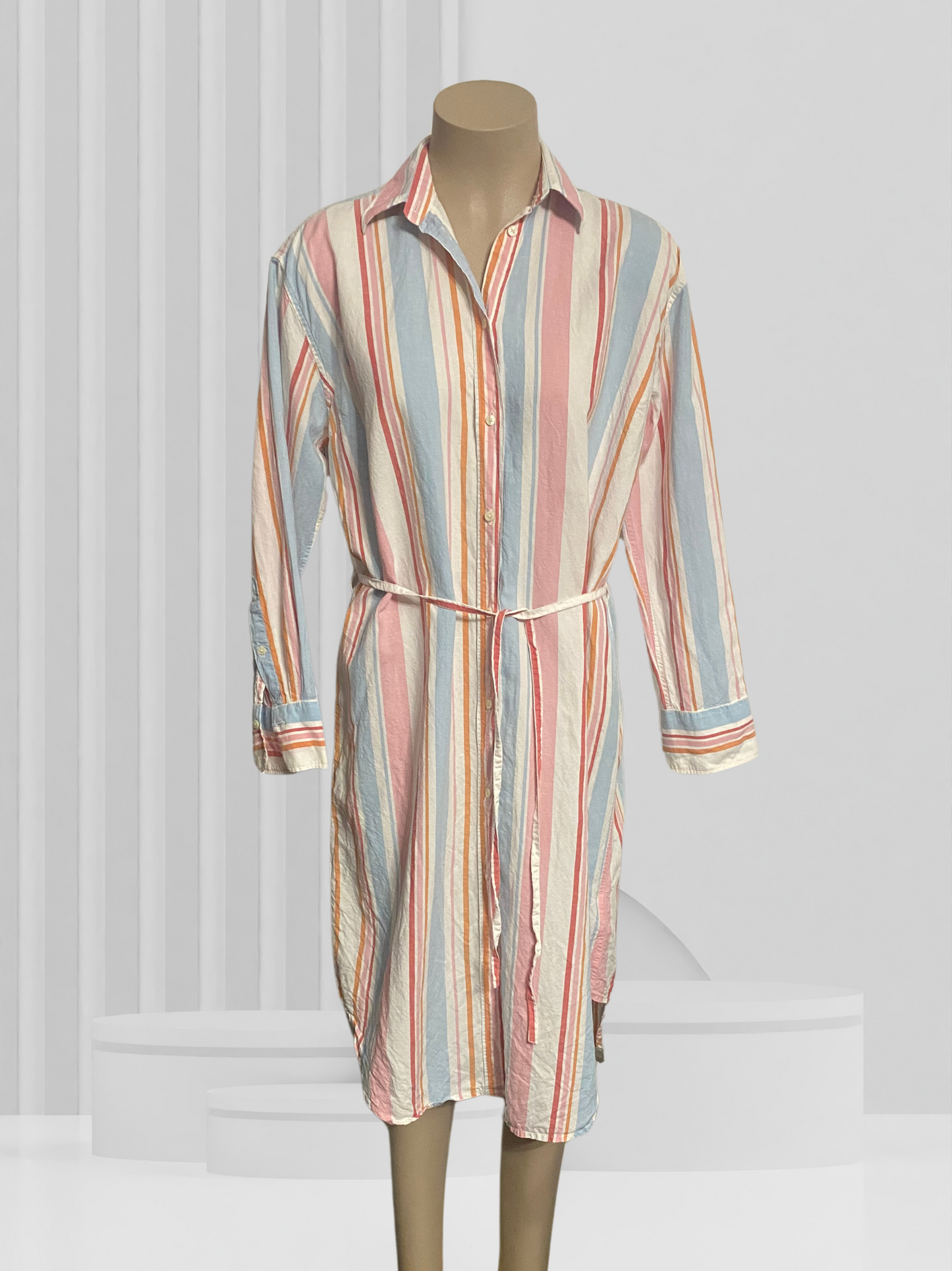 GANT Pink Striped Dress Size 10