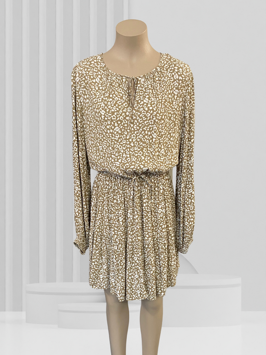 WITCHERY Beige Dress Size 16