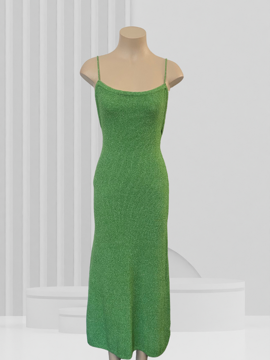 SHOWPO. Green Dress Size 8